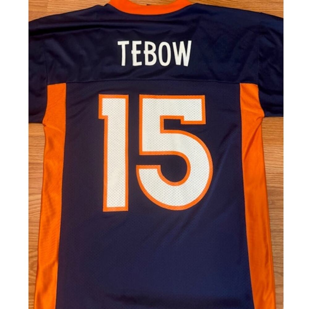 Reebok NFL Jersey Denver Broncos Tim Tebow #15 Size M